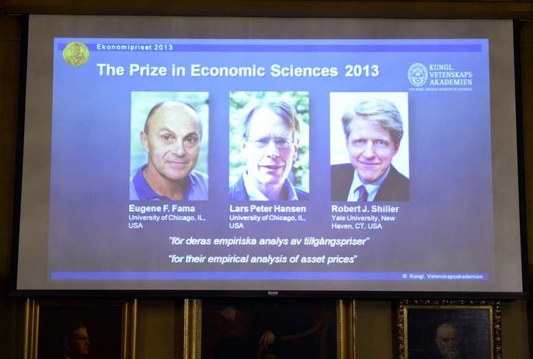 <p>Americanos ganharam o Nobel de Economia "pela sua análise empírica sobre os preços de ativos"</p>