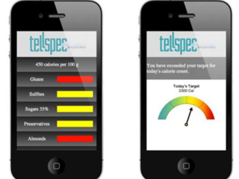 <p>Usuário recebe as informações detalhadas na tela do celular</p>