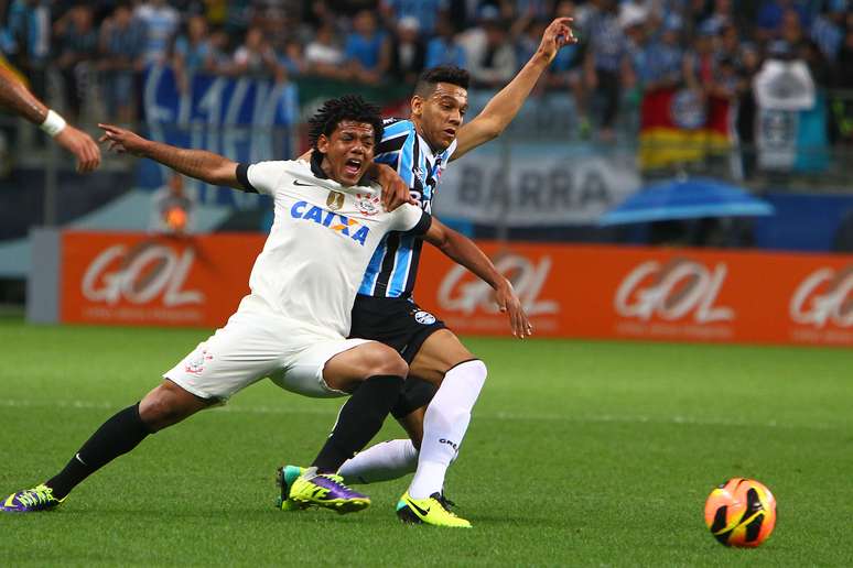 <p>Corinthians decide vaga na semi contra Gr&ecirc;mio</p>