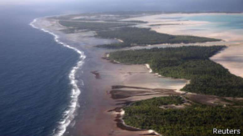 Kiribati é uma ilha do Pacífico