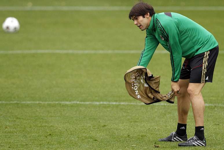 <p>Kak&aacute; ainda n&atilde;o deve jogar os 90 minutos, mas tem tudo para entrar no jogo contra o Bar&ccedil;a</p>