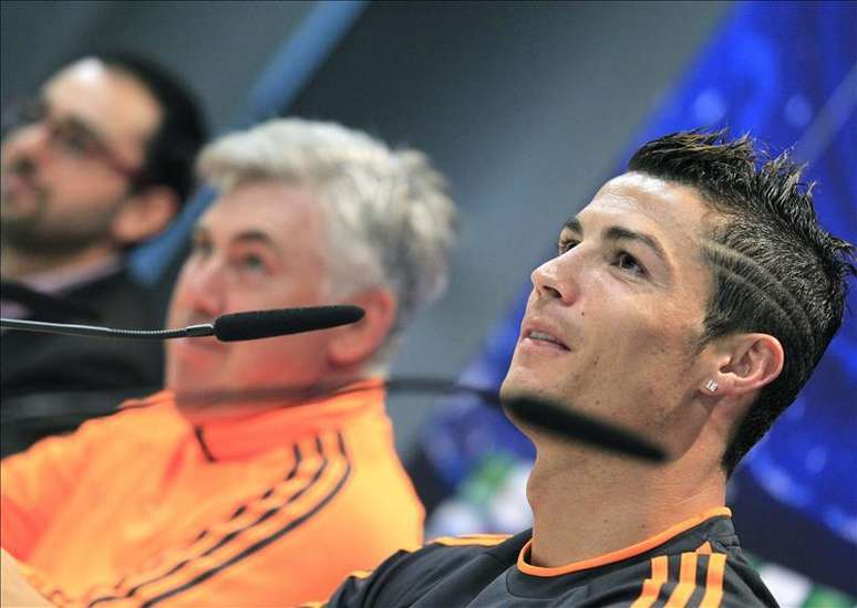 <p>C. Ronaldo concedeu entrevista nesta terça, véspera da partida contra a Juventus</p>