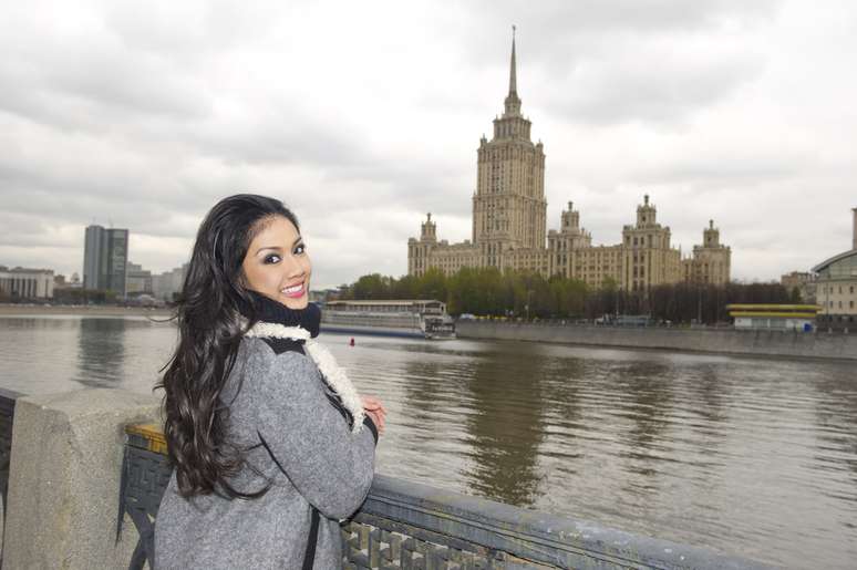 <p>As candidatas ao Miss Universo 2013 já estão em Moscou, na Rússia, para o concurso que acontece no dia 9 de novembro. Na foto, Chalita Yaemwannang, representando a Tailândia</p>