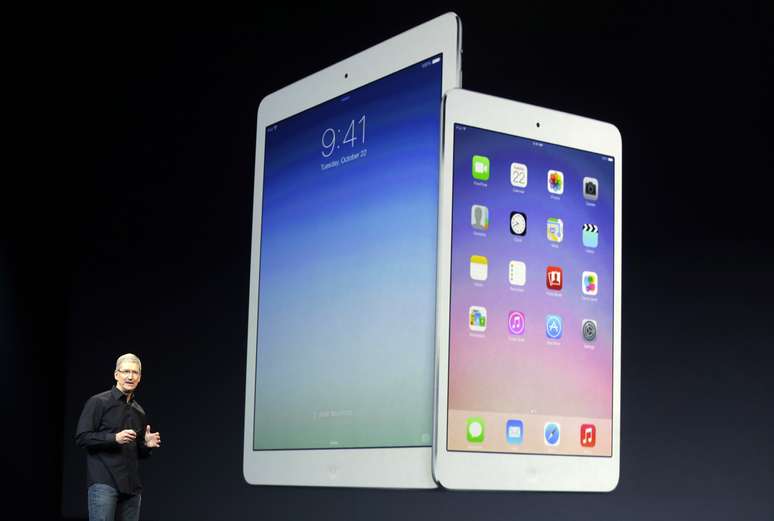 Novo tablets iPad Air e iPad Mini ganharam o chip de 64 bits do iPhone 5S, o A7, e também o GPU M7