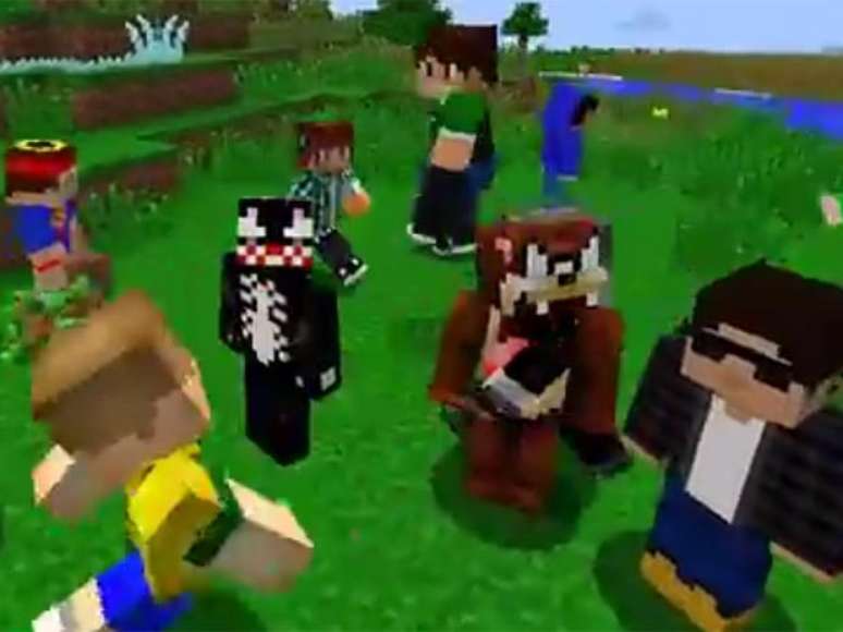 MELHORES JOGADORES DE MINECRAFT DO MUNDO 