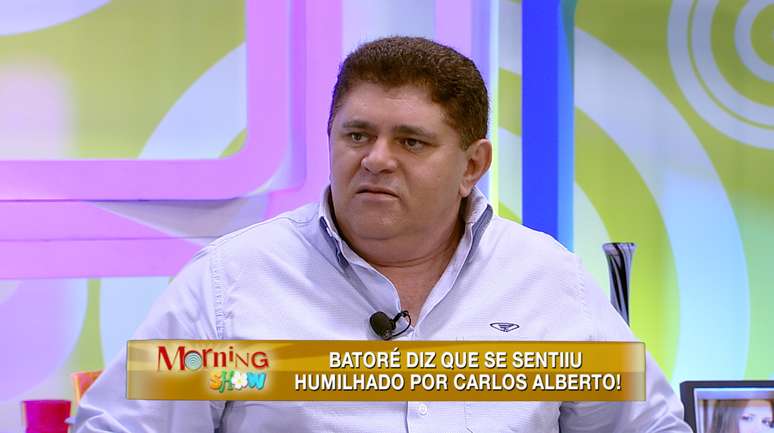 <p>Batoré diz se sentir humilhado</p>