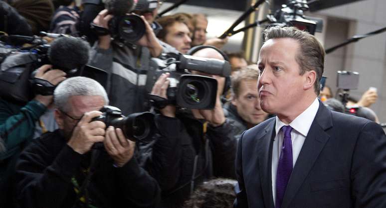 Cameron disse estar de acordo com a declaração conjunta realizada pelos 28 sobre a proteção da privacidade