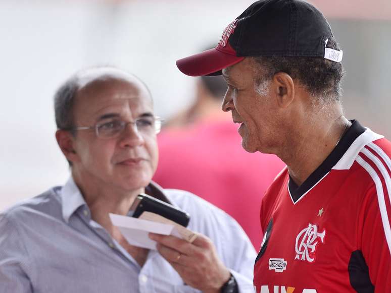 <p>Bandeira de Mello se irritou com presidente do Fluminense</p>