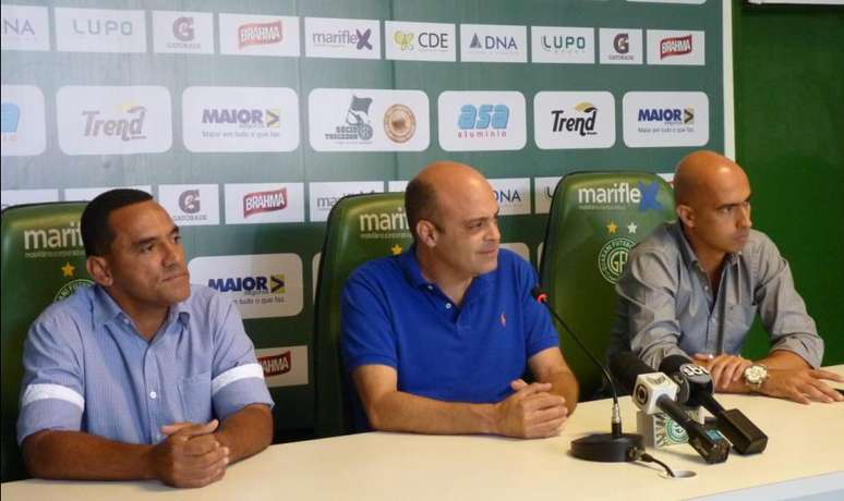 <p>Luiz Simplício (à esq.) e Rogério Giardini (à dir.) deixaram o departamento de futebol bugrino</p>
