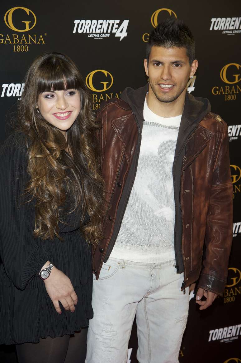 <p>Gianina e Ag&uuml;ero foram casados por quatro anos</p>