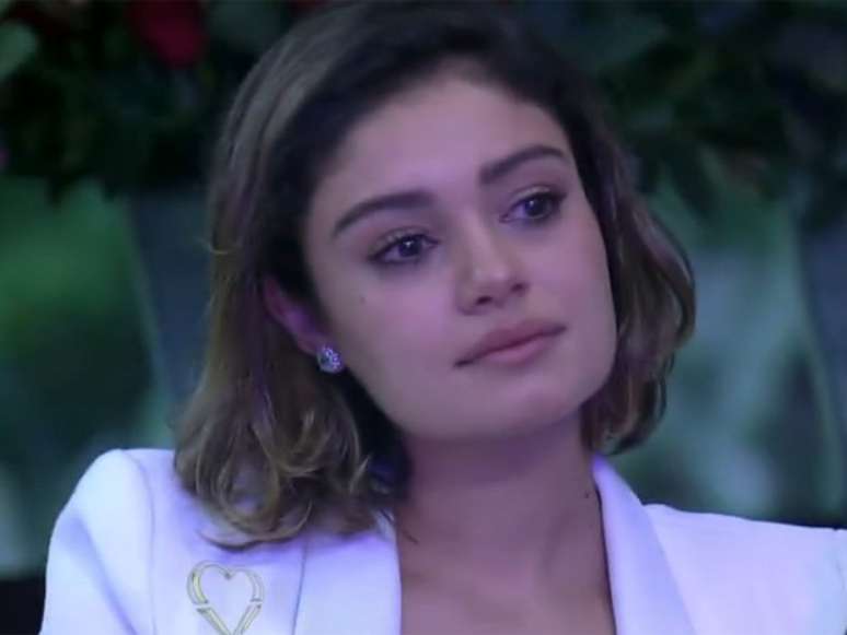 Sophie se emociona durante o programa 'Mais Você'