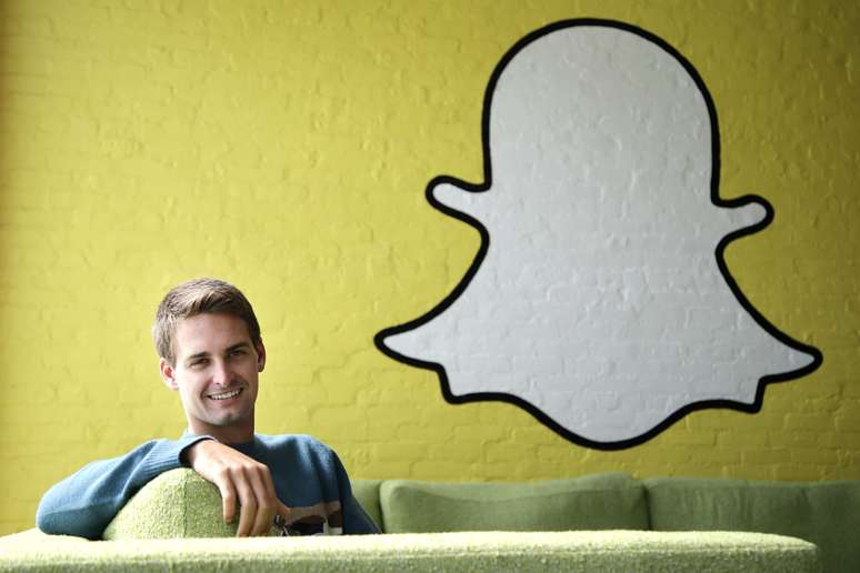 <p>Evan Spiegel, 23 anos, é o CEO do Snapchat</p>