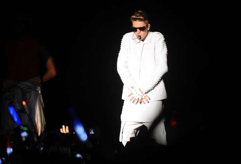 <p>Justin Bieber abriu o giro pelo Brasil neste sábado (2), na Arena Anhembi, em São Paulo</p>