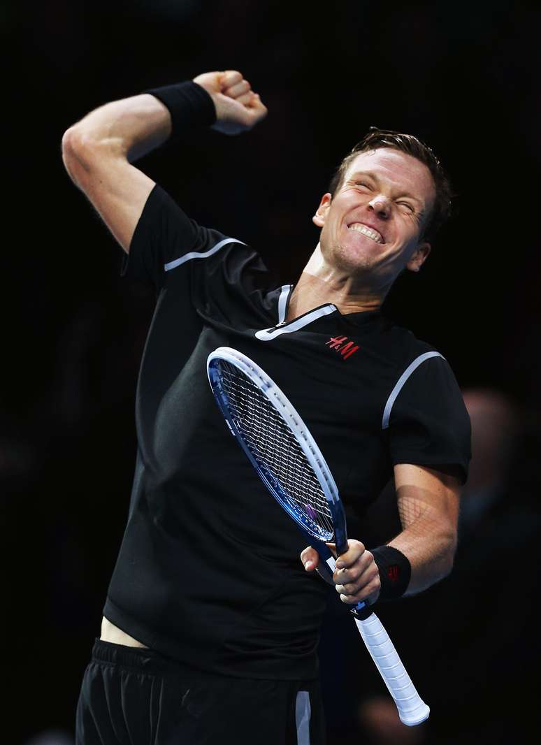 <p>Com vitória, Tomas Berdych garante vaga no ATP Finals</p>