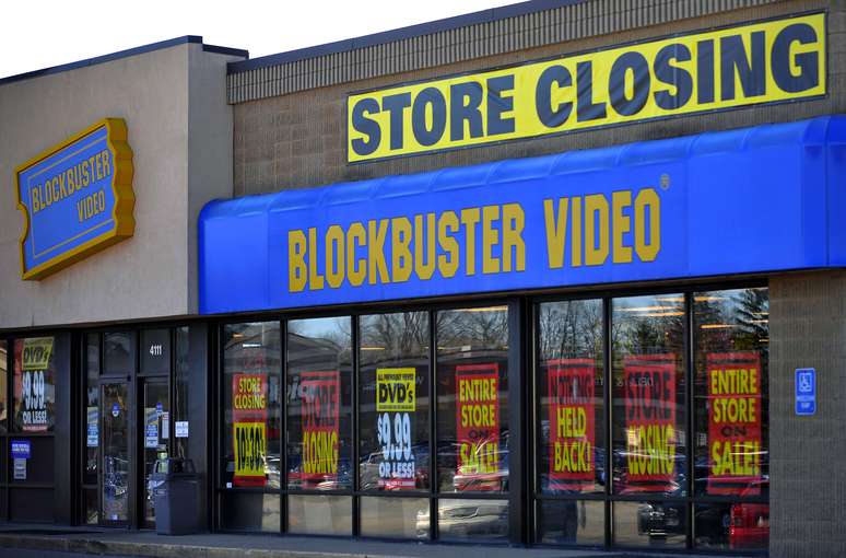 Blockbuster fechará todas as lojas físicas nos EUA até janeiro