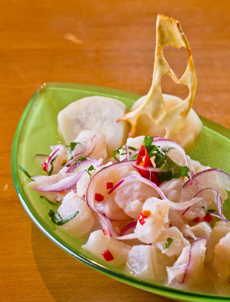 Ceviche de linguado