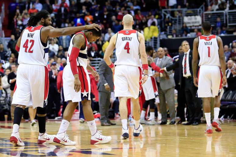 <p>O Washington Wizards, do brasileiro Nen&ecirc; Hil&aacute;rio, derrotou o badalado Brooklyn Nets por 112 a 108 nesta sexta-feira</p>