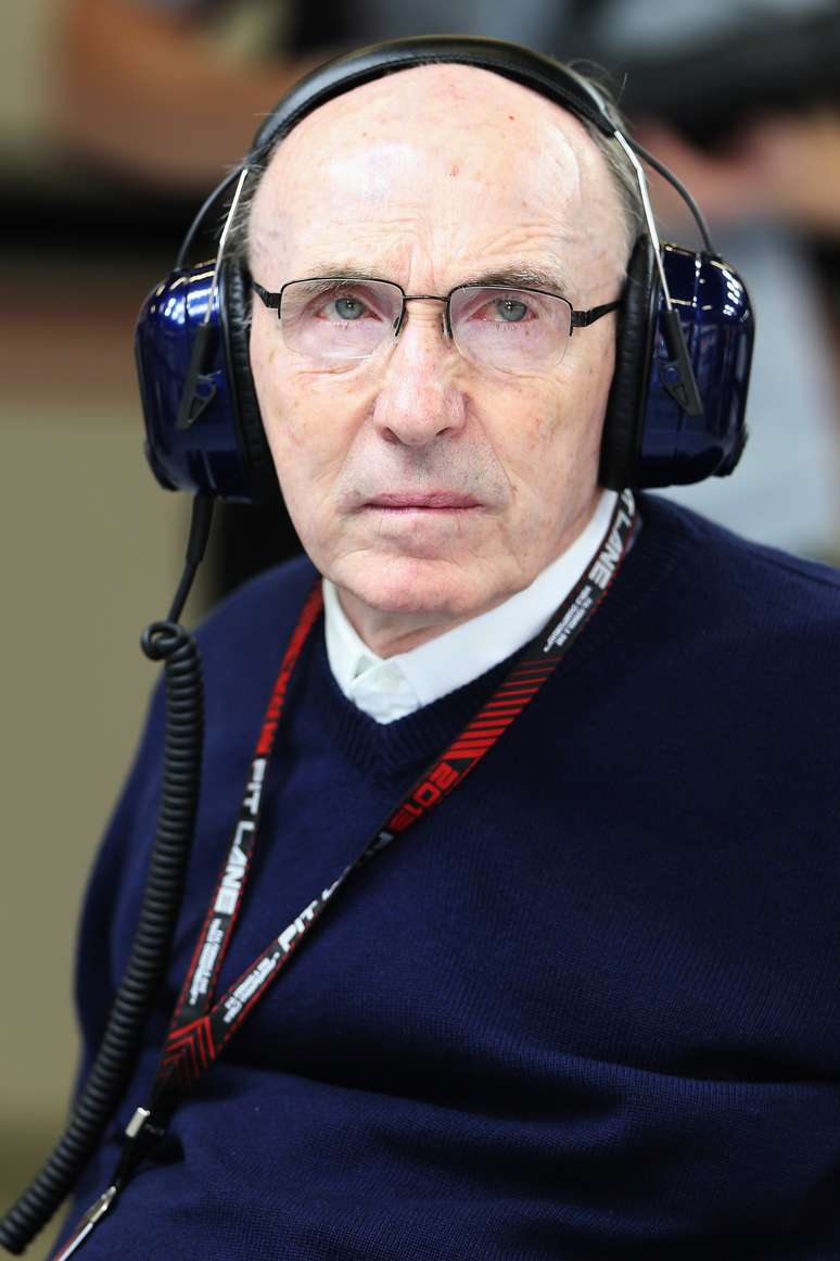 <p>Frank Williams deu as boas-vindas a Felipe Massa na equipe</p>