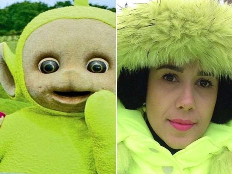 <p>Montagem postada no Twitter comparando cantora ao personagem infantil</p>