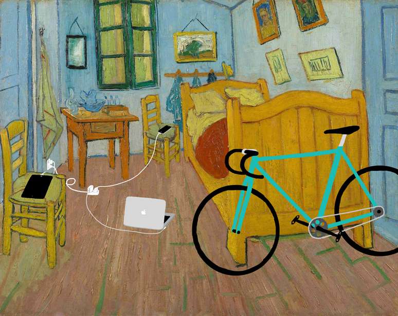 The Bedroom,  de Vincent Van Gogh 1888