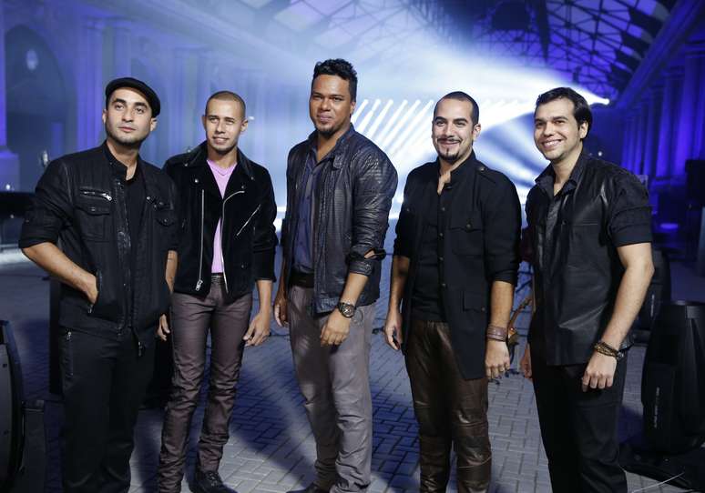 <p>Integrantes do grupo Sorriso Maroto</p>