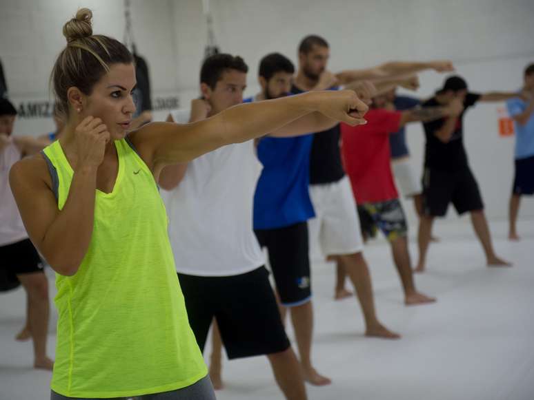 <p>Convidados e jornalistas participaram da atividade</p>