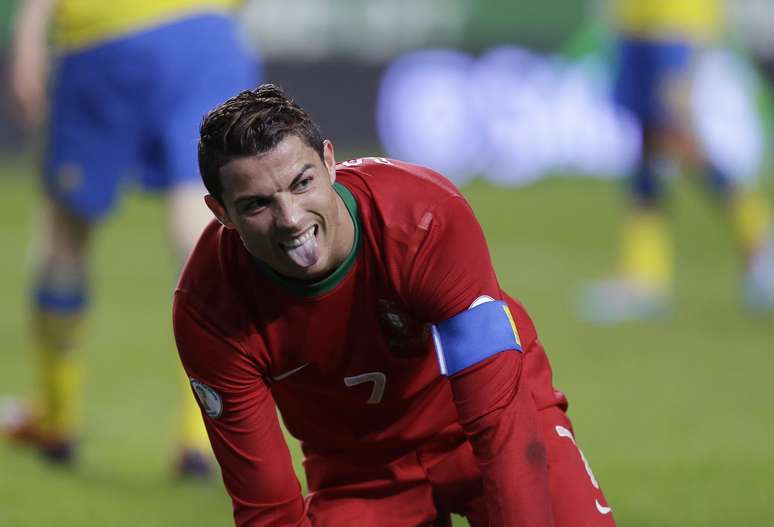 <p>Cristiano Ronaldo foi o principal alvo da provoca&ccedil;&atilde;o sueca</p>