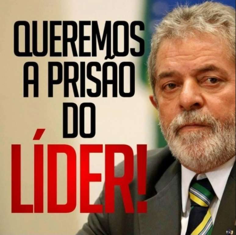 Imagem que circula no Instagram insinua Lula como líder do Mensalão