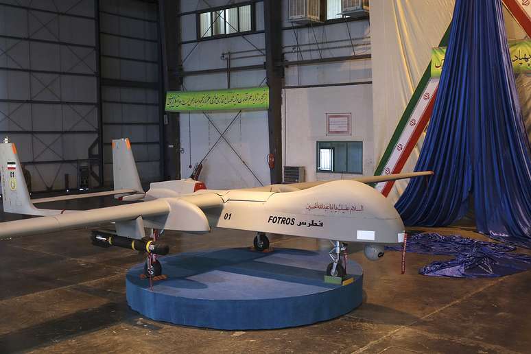 Fotros foi descrito como o drone com maior raio de ação que o Irã já construiu até o momento