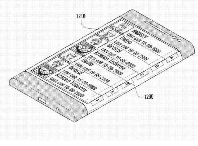 <p>Bordas da tela serviriam para abrir e-mails</p>