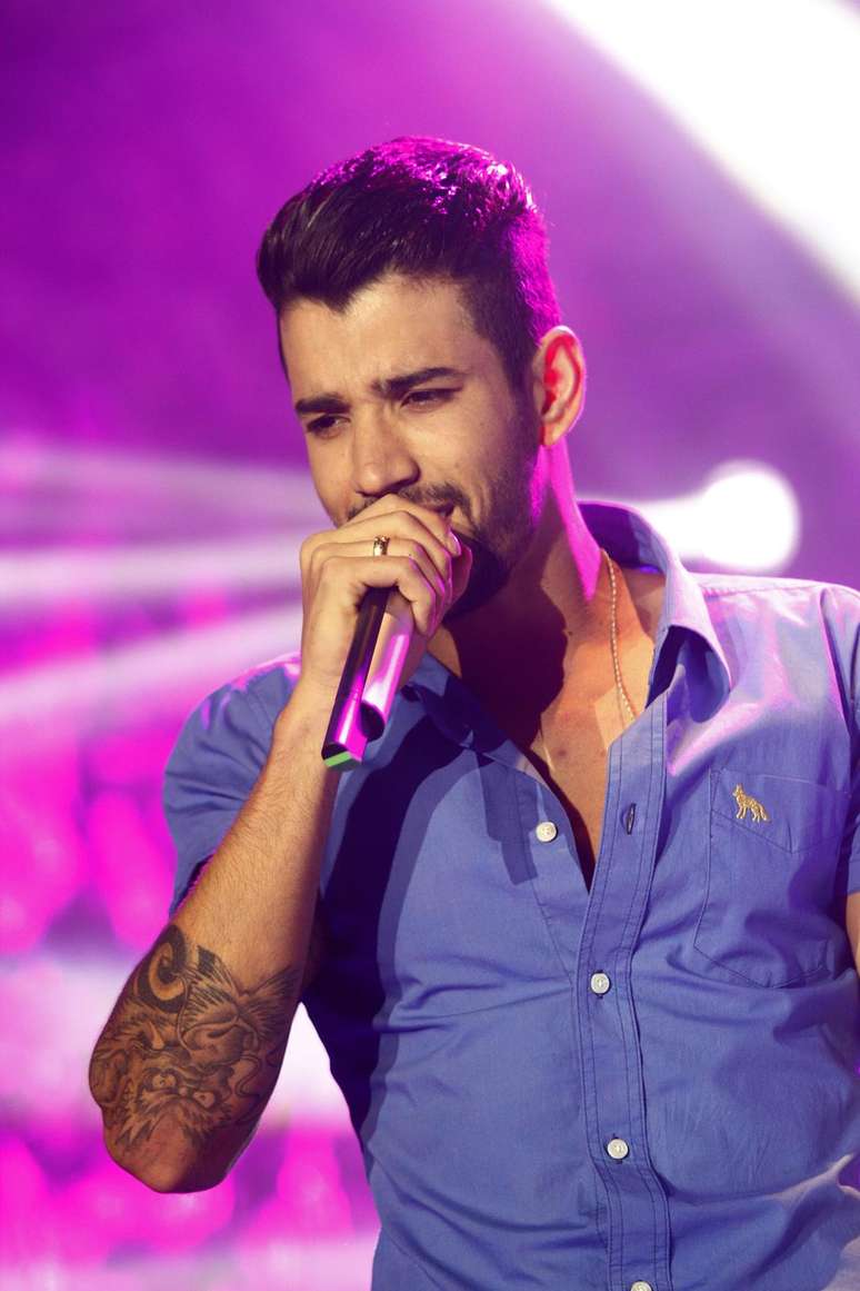 <p>Gusttavo Lima ganhou destaque no ranking com a canção 'Gatinha Assanhada', composta por Gabriel Valim</p>
