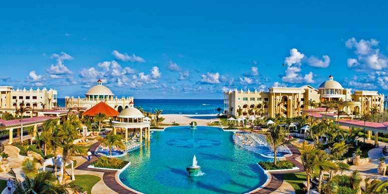 O resort Iberostar Grand Hotel Paraiso, do México, foi eleito o melhor do mundo no sistema all-inclusive