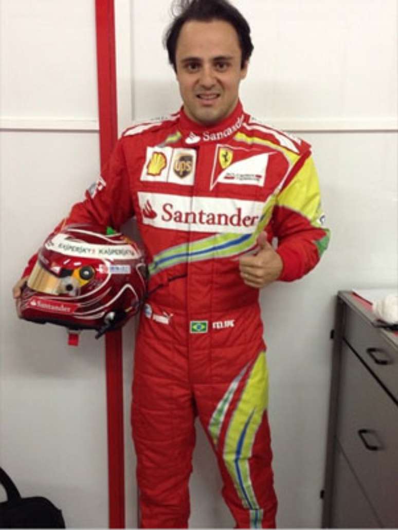 <p>Felipe Massa se despede da Ferrari neste domingo</p>
