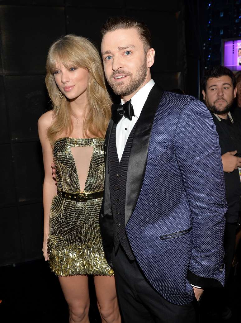 Justin Timberlake e Taylor Swift no American Music Awards