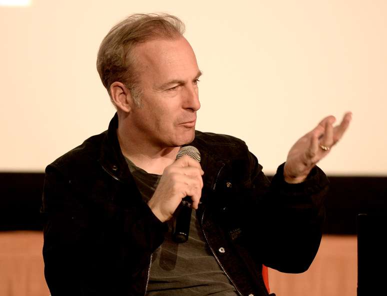 <p>O ator Bob Odenkirk no evento realizado na segunda-feira (25), no Grove's Pacific Theatre, em Los Angeles, Califórnia</p>