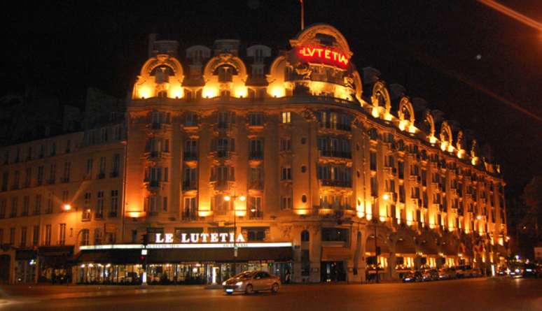 O luxuoso hotel Lutetia, em Paris,