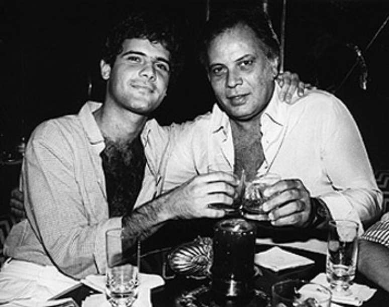 Cazuza e João Araújo