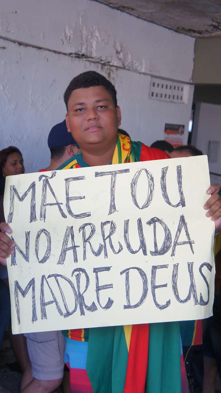 Torcedores do Sampaio Corrêa enfrentaram a estrada para ir ao Arruda