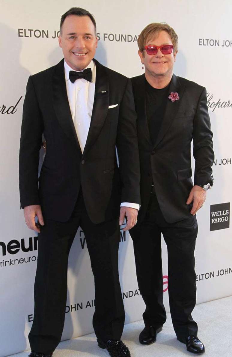 David Furnish e Elton John 