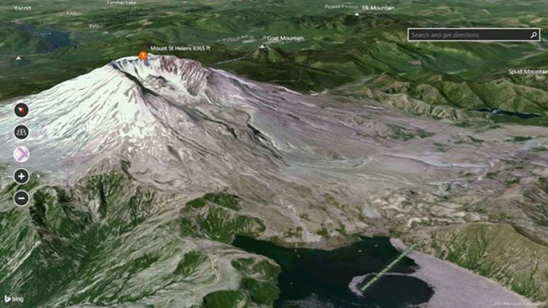 <p>Exibi&ccedil;&atilde;o de mapas em 3D com r&oacute;tulos interativos, vis&atilde;o a&eacute;rea com alta resolu&ccedil;&atilde;o e mapeamento de terreno</p>