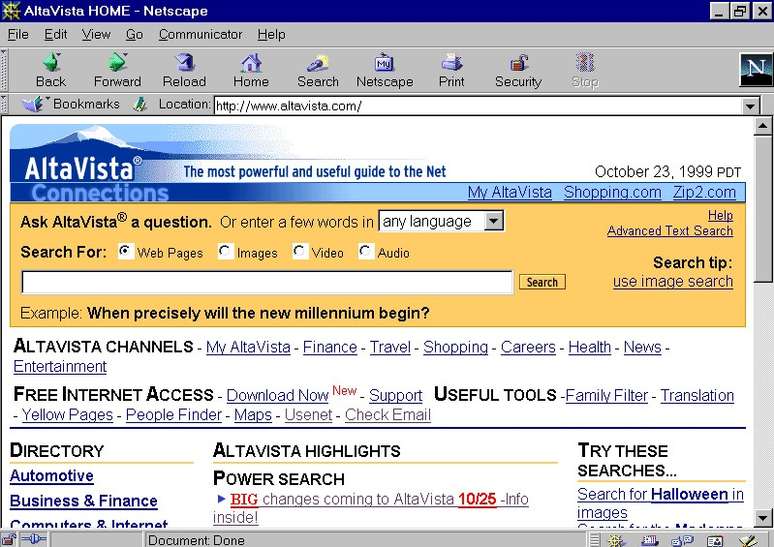 <p><strong>Julho</strong><br />O Yahoo! anunciou o encerramento do buscador AltaVista, além de outros 11 produtos, em uma estratégia da companhia para focar seus esforços em serviços mais relevantes. O AltaVista, lançado em 1995 foi um dos primeiros buscadores da internet</p>