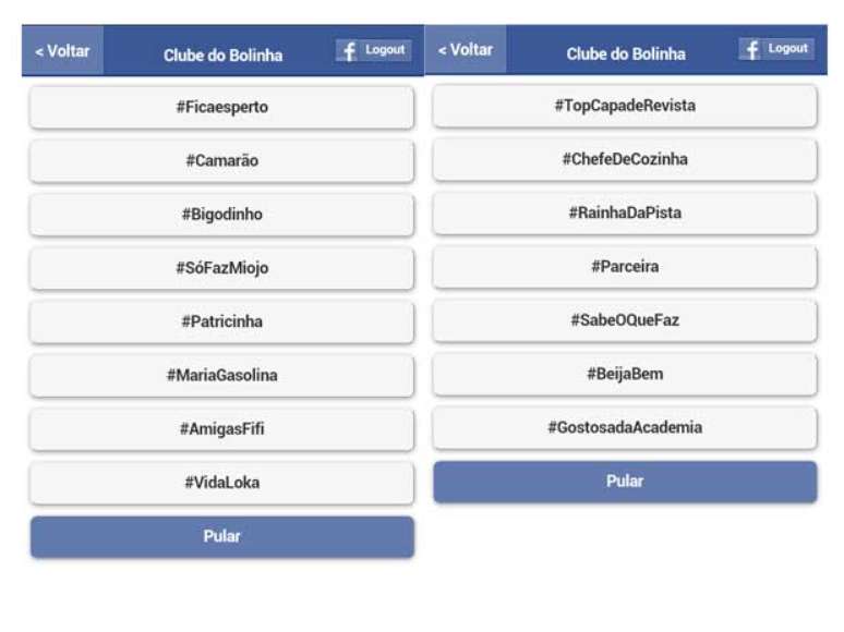 No app, homens avaliam as amigas através de hashtags