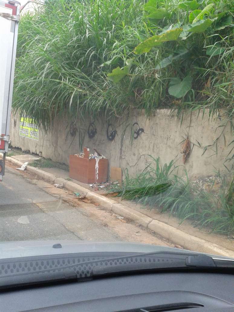 <p>Estreita, calçada está em situação irregular na avenida Braz Leme, na zona norte de São Paulo</p>