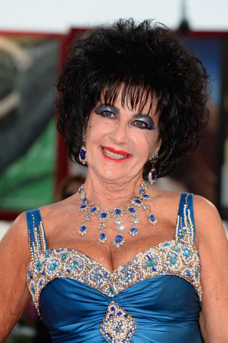 <p>Elizabeth Taylor durante evento em setembro de 2004</p>