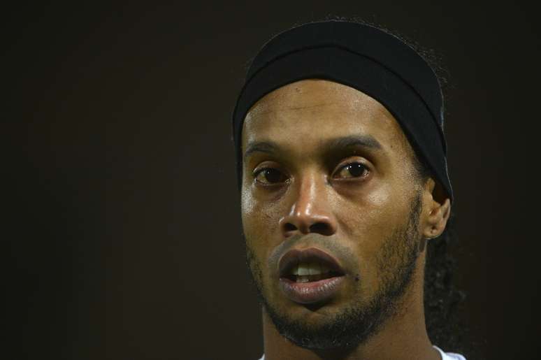 <p>Ronaldinho fez belo gol de falta para o Atlético-MG, mas viu time ser derrotado</p>
