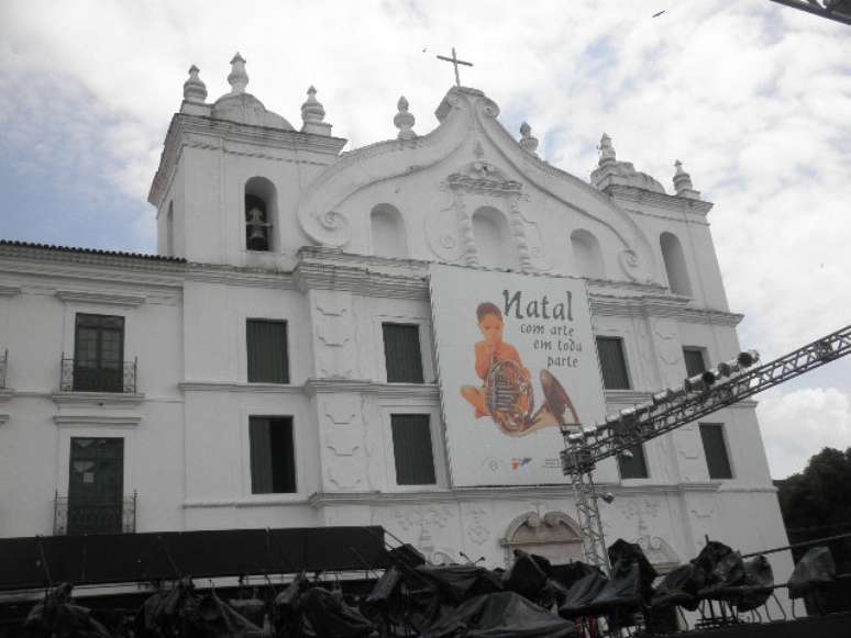 Igreja de Santo Alexandre já está pronta para receber a apresentação desta sexta-feira