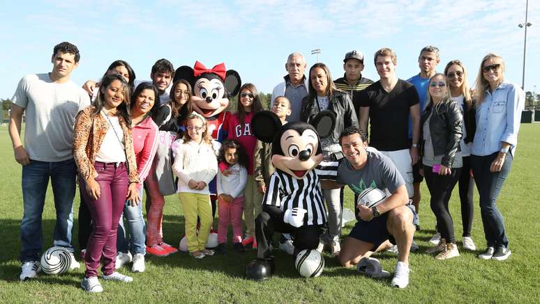 <p>Fred est&aacute; curtindo f&eacute;rias com a fam&iacute;lia no Walt Disney World Resort</p>