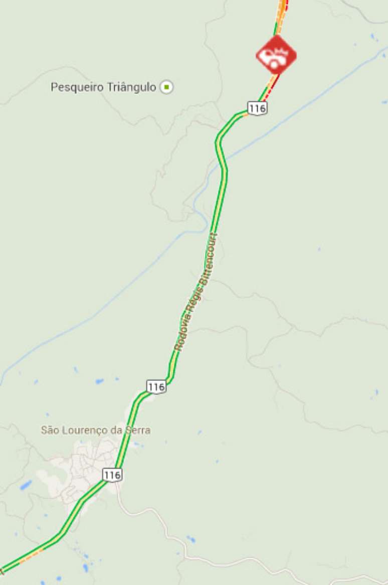 <p>O acidente aconteceu na região de São Lourenço da Serra (SP)</p>