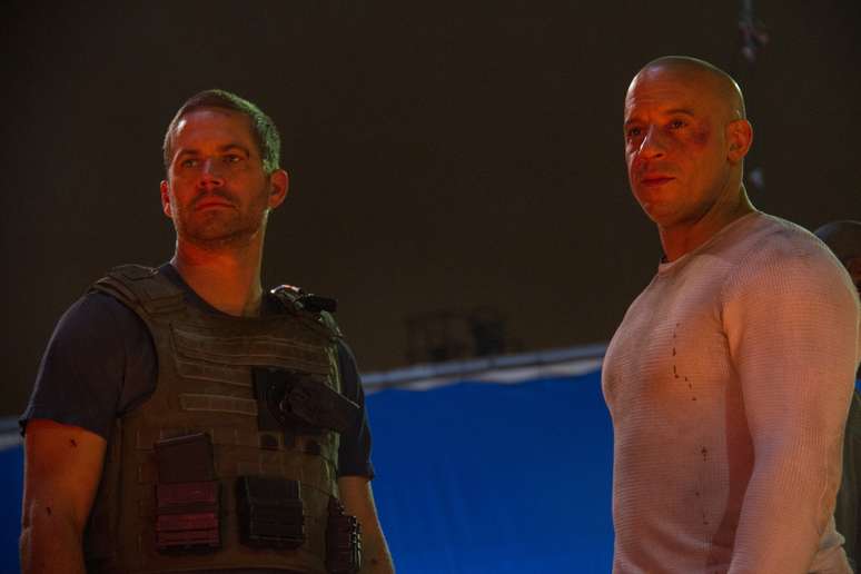 Vin Diesel postou uma foto em que aparece com Paul Walker