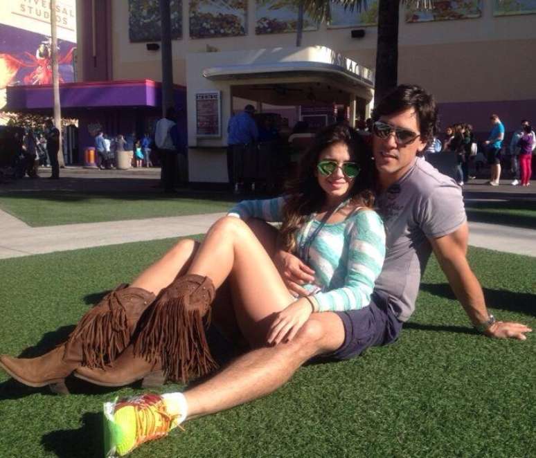 Paula Fernandes e o namorado, o dentista Henrique do Valle